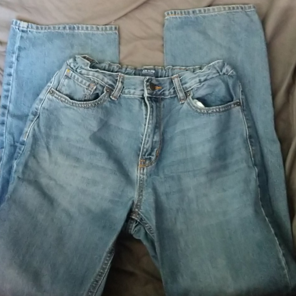 Old Navy Boys Husky Jeans-Adjustable